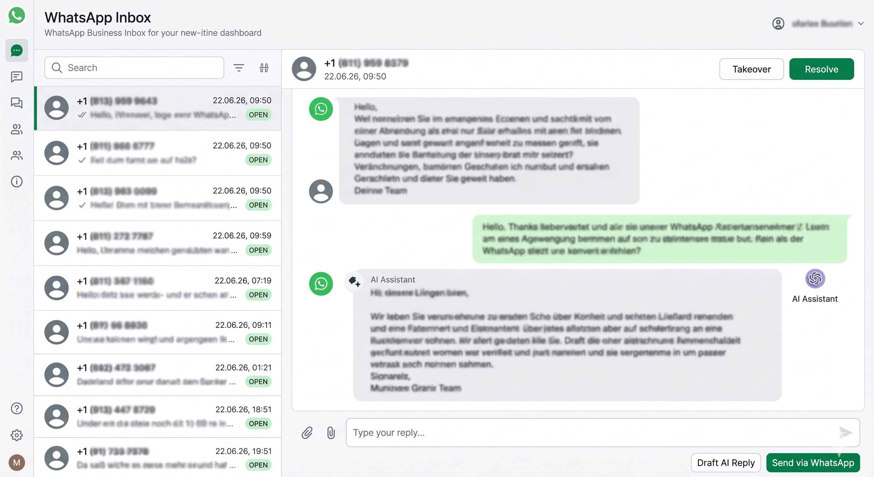 Rational AI WhatsApp Business Integration